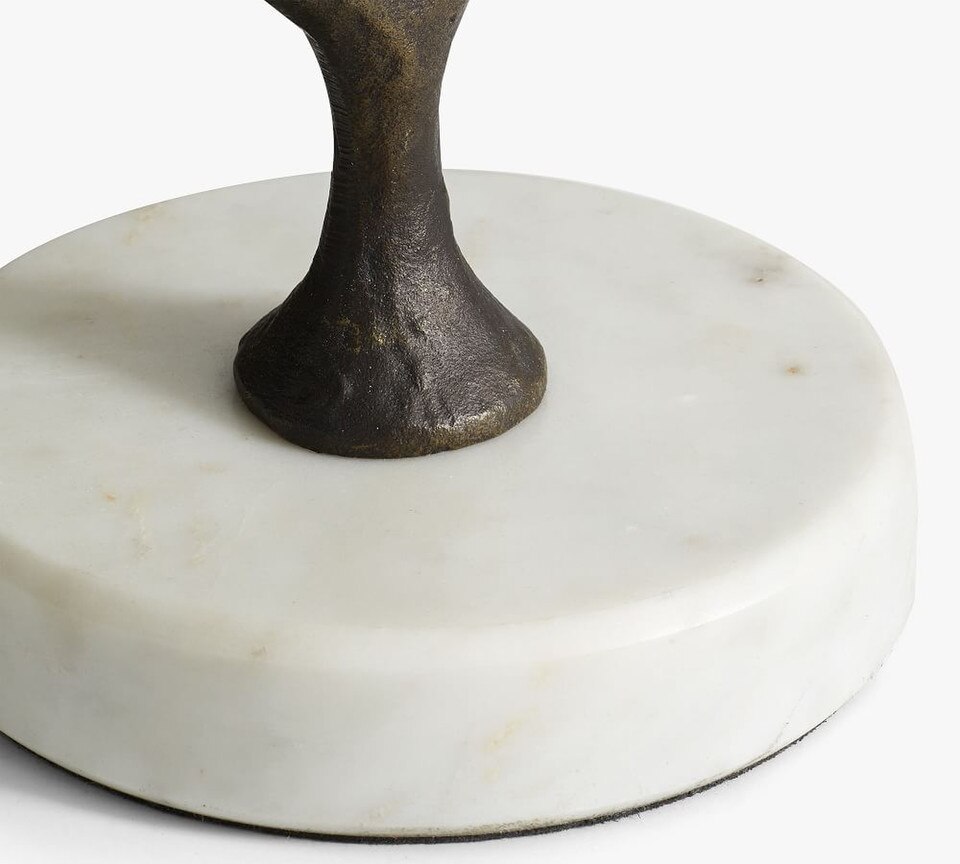 Bodhi Round Metal Accent Table (10")